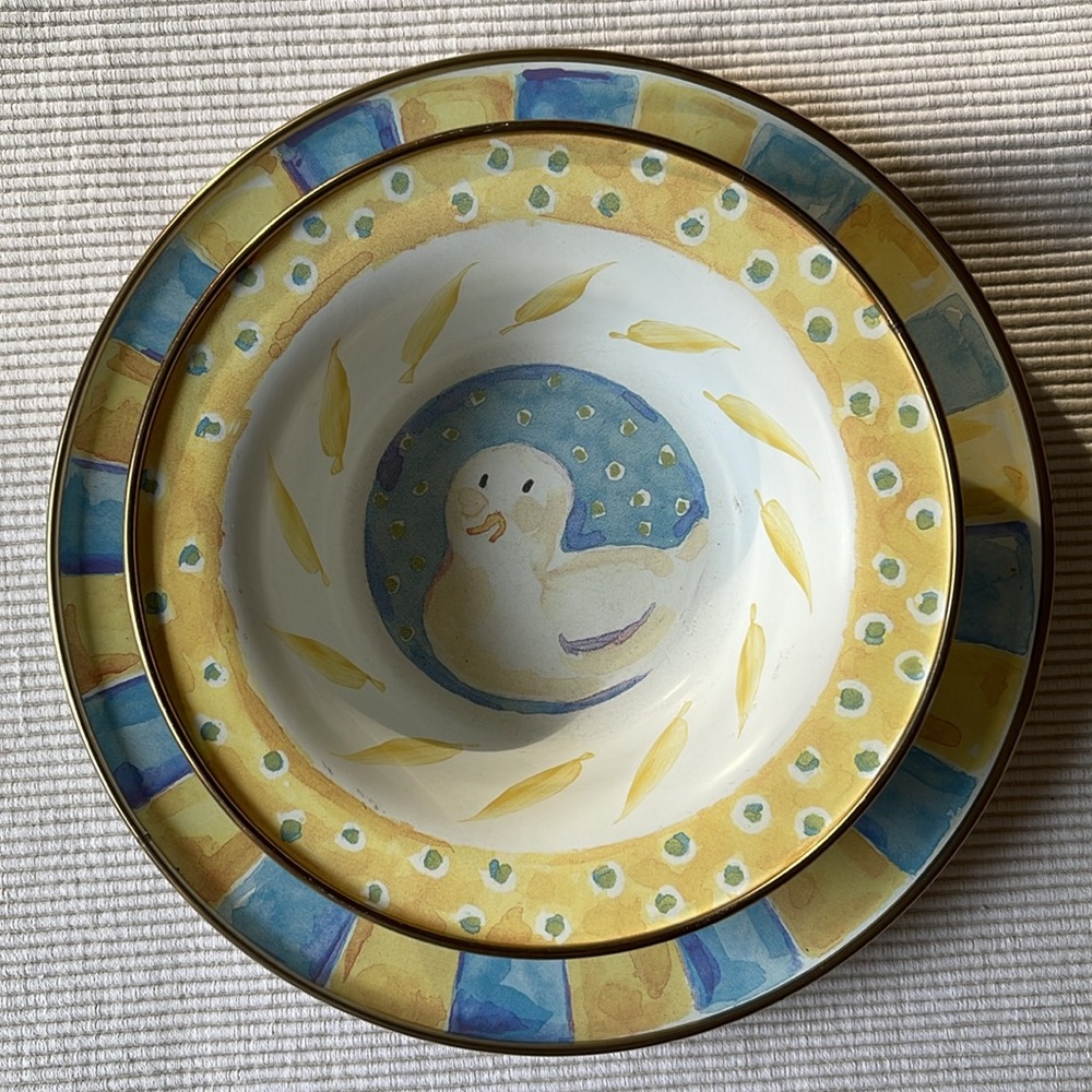 MacKenzie-Childs Vintage Dinnerware Set - Picture 5 of 10